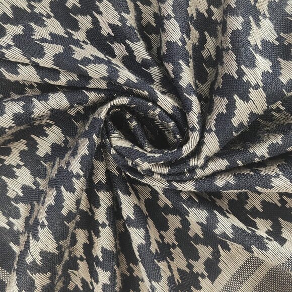 Men's Black/Camel Military Shemagh Tactical Desert Cotton Keffiyeh Scarf Wrap - Picture 5 of 7